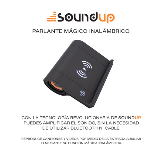 Sound Up Parlante Inalámbrico con Cargador