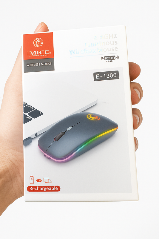 Mouse E-1300 Eficiencia a tu alcance