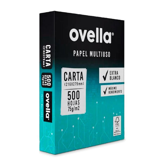 Resma OVELLA x 500 Hojas.