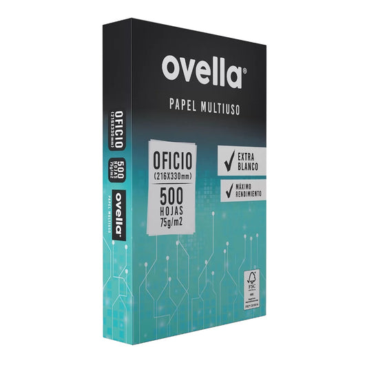 Resma OVELLA x 500 Hojas.
